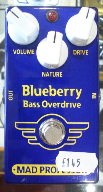 MAD PROFESSOR BLUEBERRY BASS OVERDRIVE PEDAL