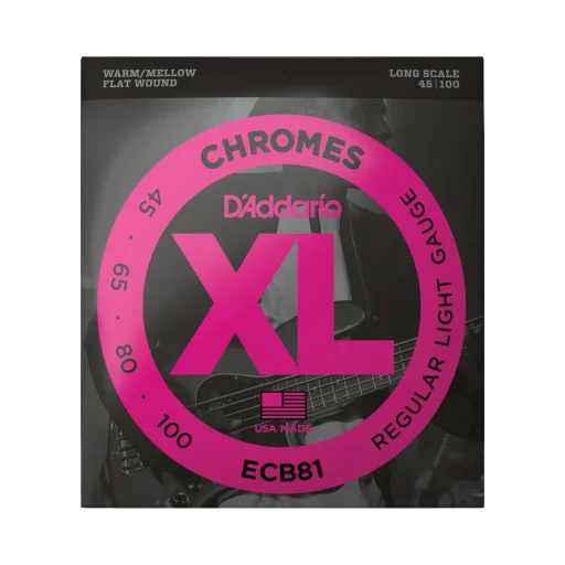 D'Addario XL Chromes Bass ECB81