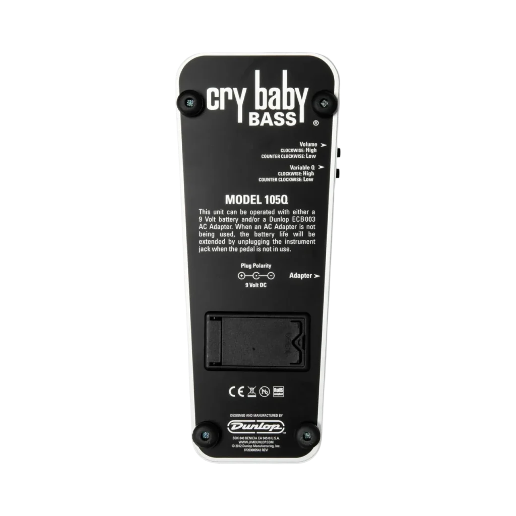 Crybaby Bass Wah Bottom
