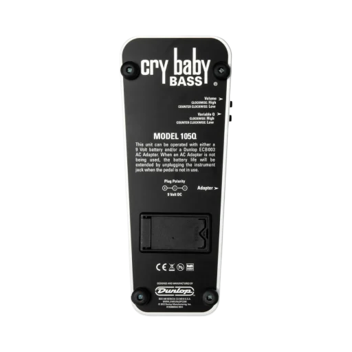 Crybaby Bass Wah Bottom