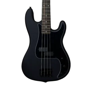 Gould P Bass Style Black Satin Close