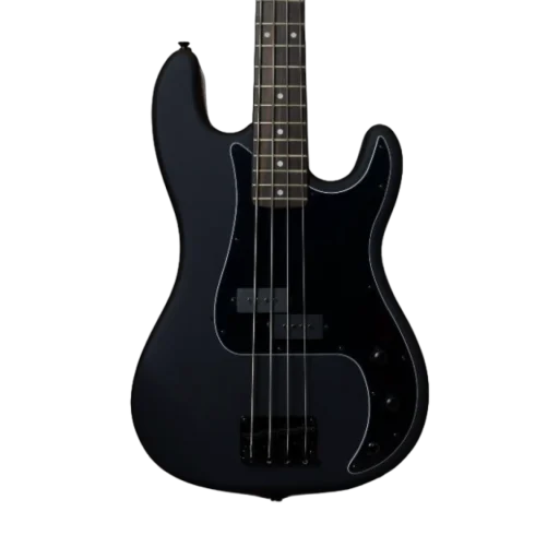 Gould P Bass Style Black Satin Close